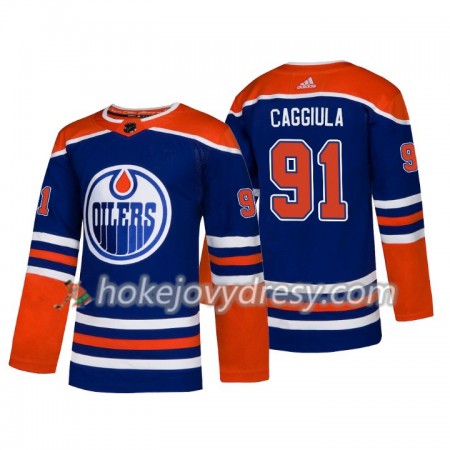 Pánské Hokejový Dres Edmonton Oilers Drake Caggiula 91 Alternate 2018-2019 Adidas Authentic